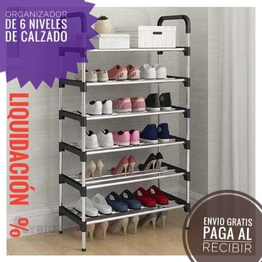 ¡¡ÚLTIMAS 10 PIEZAS!! - ZAPATERO ORGANIZADOR DE ZAPATOS 6 NIVELES