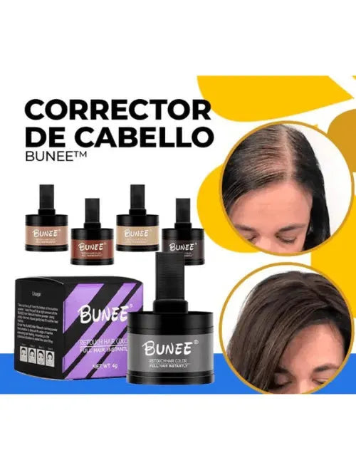 Bunee - Tintura de Cabello (Cubre Todas las Canas)