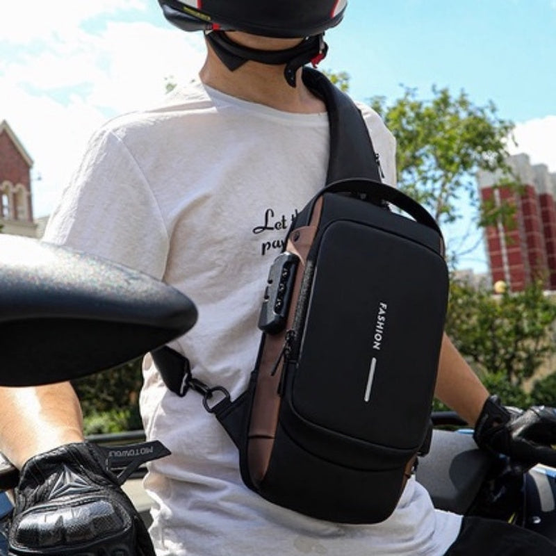 Slim Bag - Mochila Antirrobo USB Impermeable con Contraseña