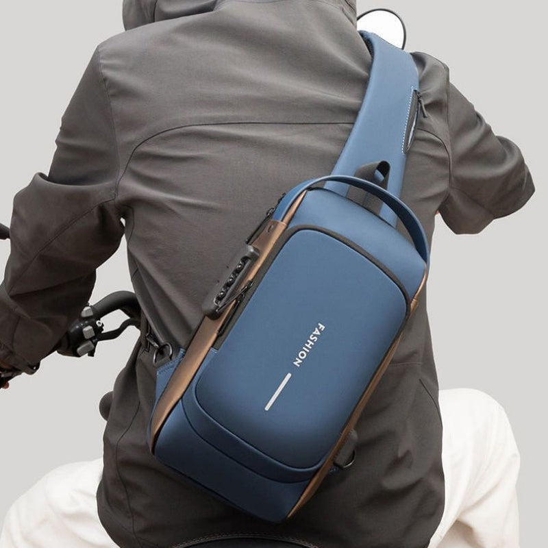 Slim Bag - Mochila Antirrobo USB Impermeable con Contraseña